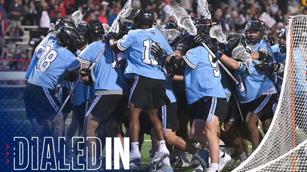 Johns Hopkins avenged a pair of losses to Maryland from last year, beating the Terps 12-11 on Saturday night.