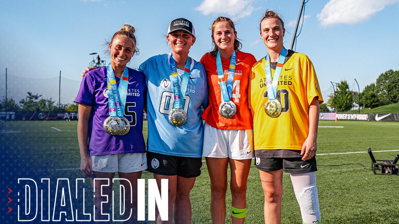 Abby Bosco, Kady Glynn, Sam Apuzzo and Taylor Moreno were the top four finishers in the 2023 Athletes Unlimited season.