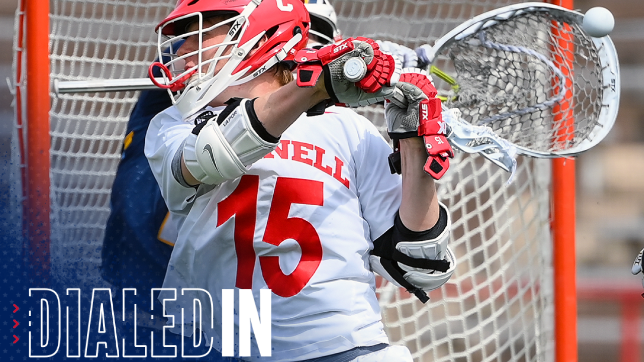 CJ Kirst has four games with at least six goals this season, including a six-goal, two-assist effort Tuesday in Cornell's 21-11 win over Marquette.
