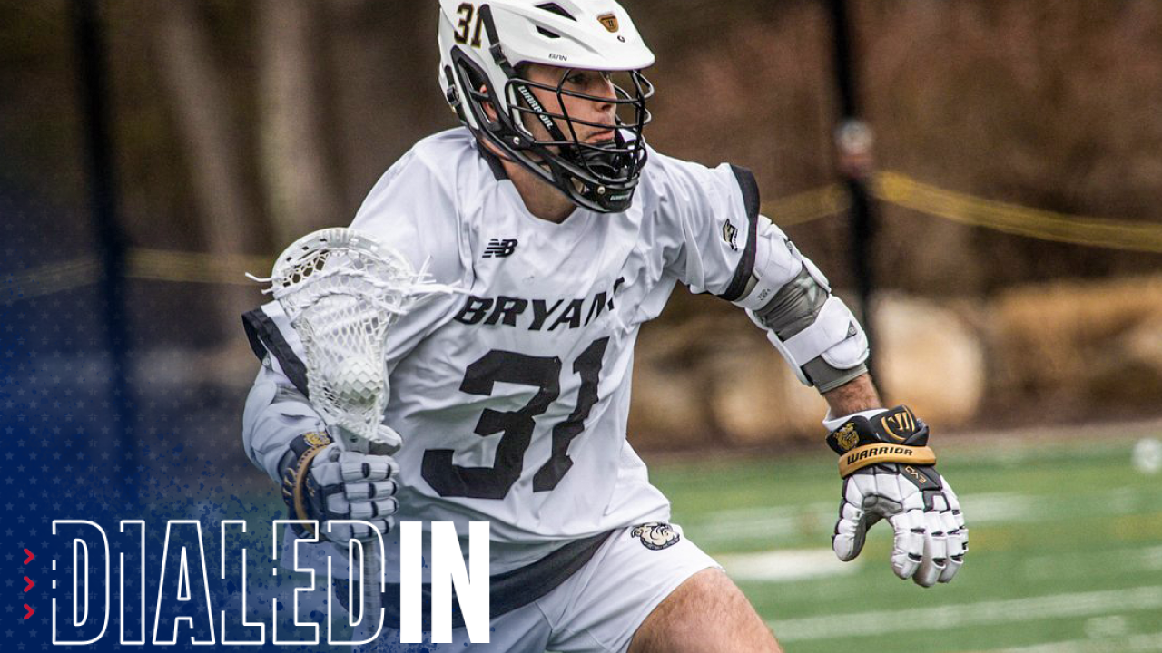 Timmy Hackett had three goals and an assist in Bryant's 17-12 win over Brown on Tuesday.