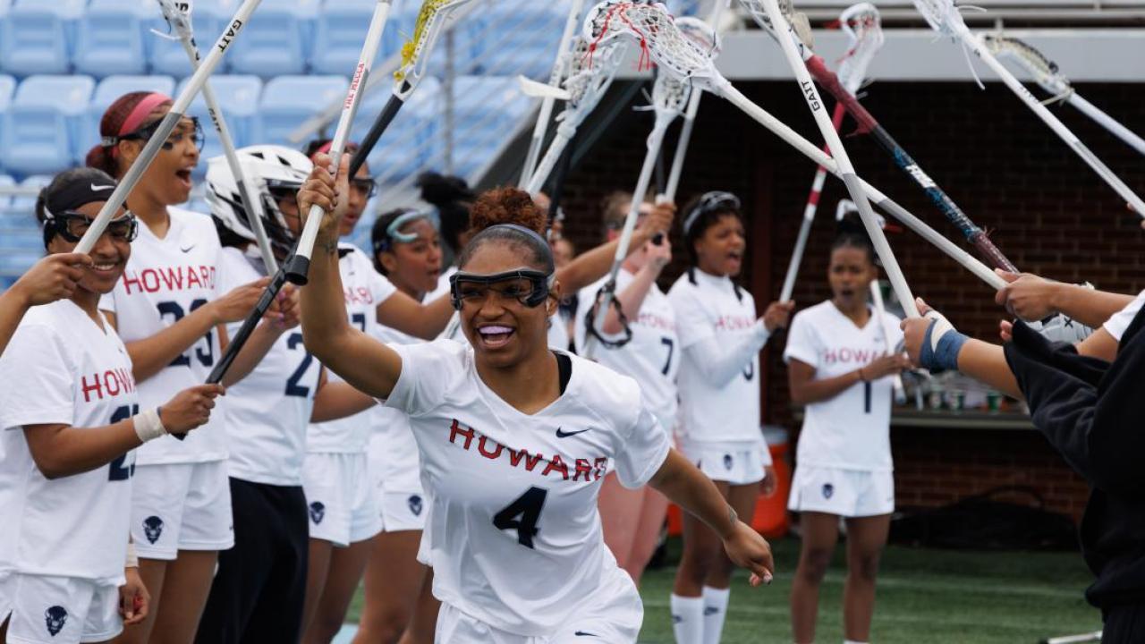 Howard women's lacrosse.