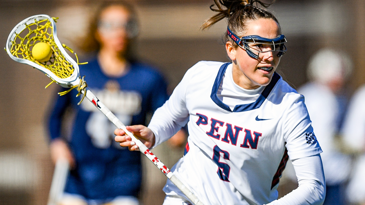 After missing most or all of her first three seasons due to COVID-19 and a torn ACL, Izzy Rohr broke through in 2023, earning Ivy League Defender of the Year honors.