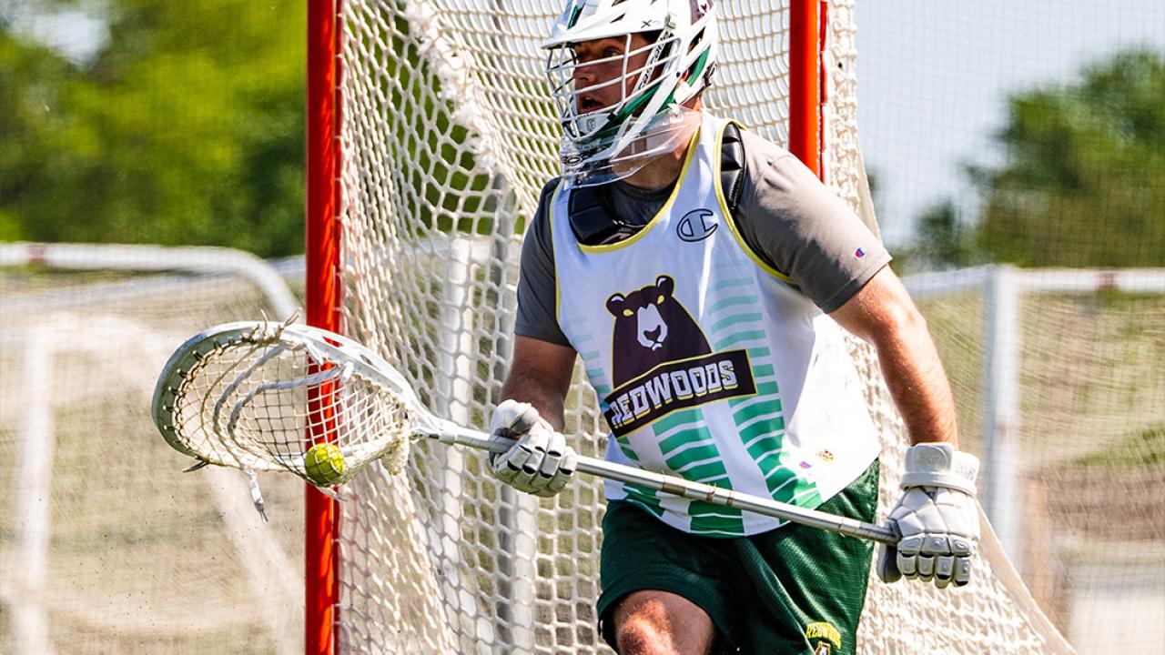 Jack Kelly became the Redwoods' starting goalie in Week 5 of last year.