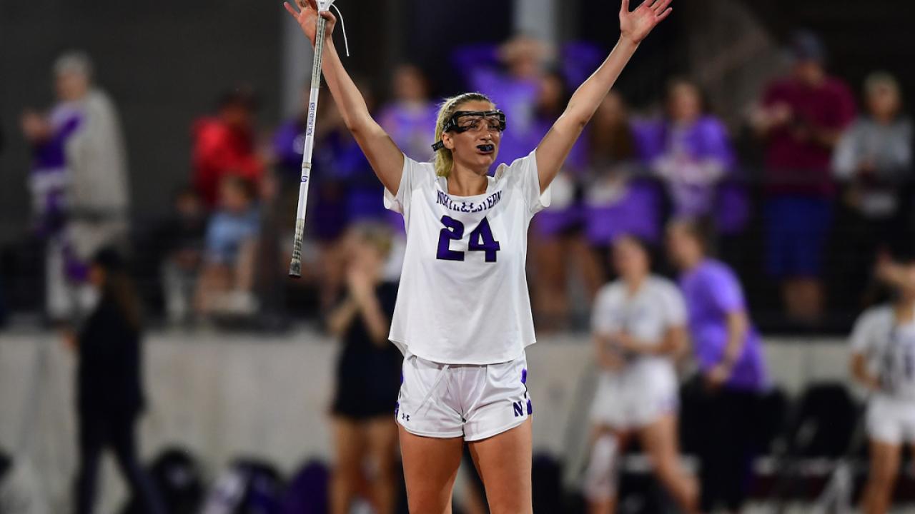 Northwestern wins