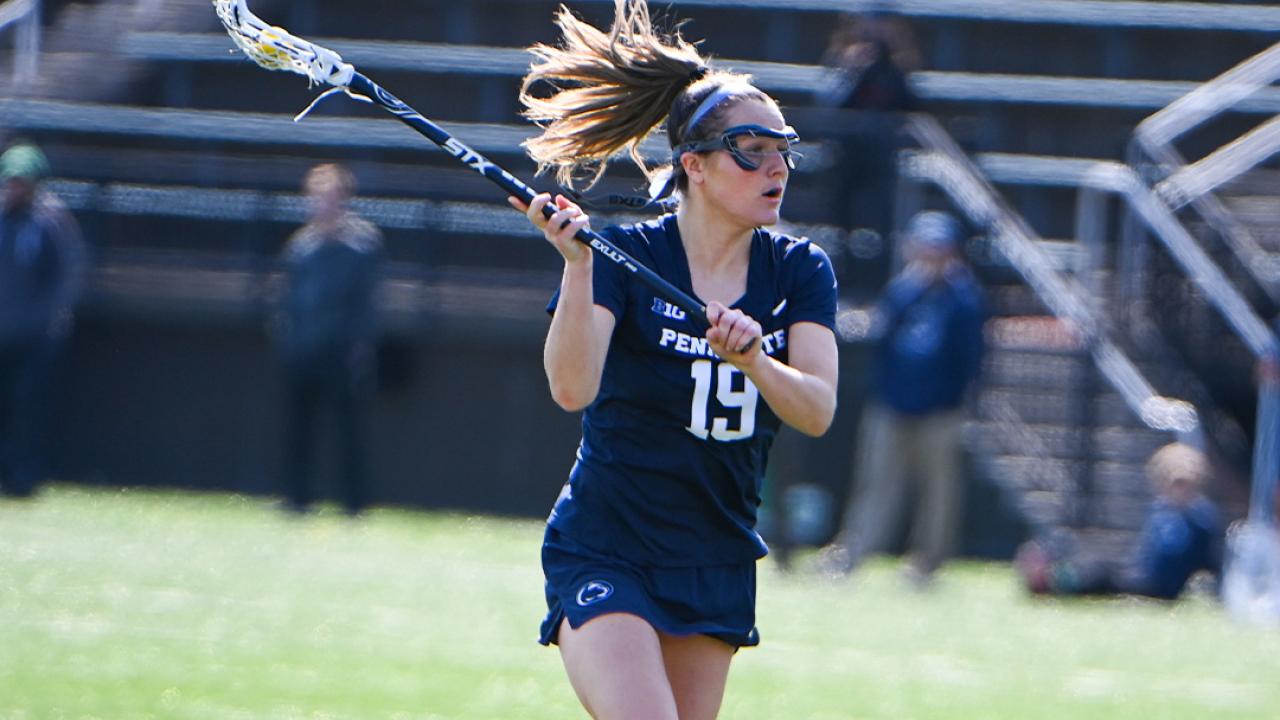 Kristin O'Neill led Penn State with 51 points, 39 goals and 22 caused turnovers last season.