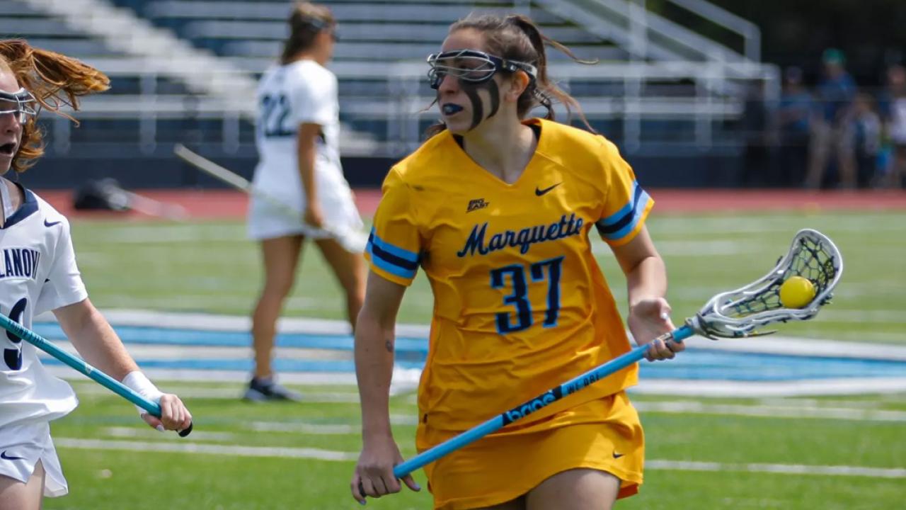 Lydia Foust leads the 15-1 Golden Eagles with 54 goals.