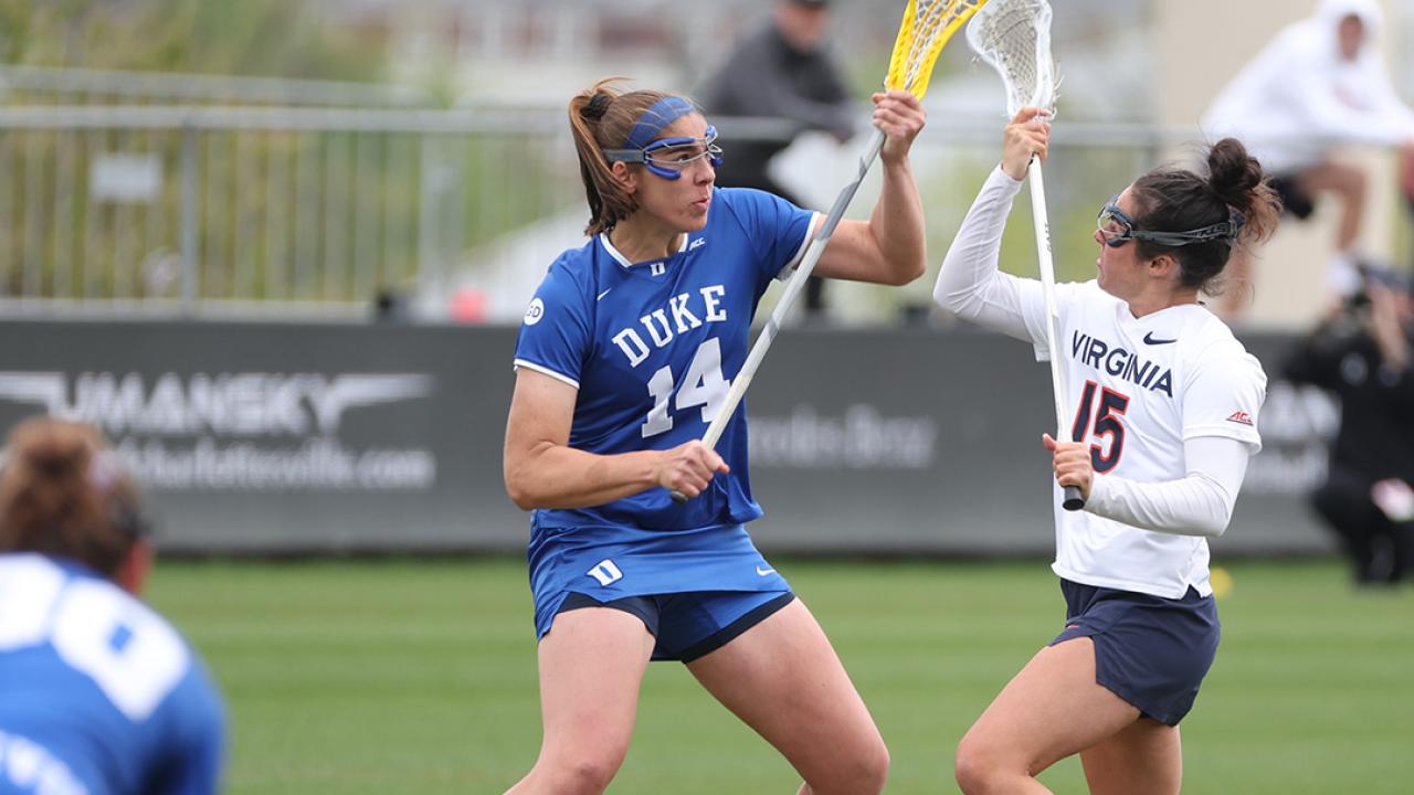 Maddie Jenner (Duke) is a first-team All-American.