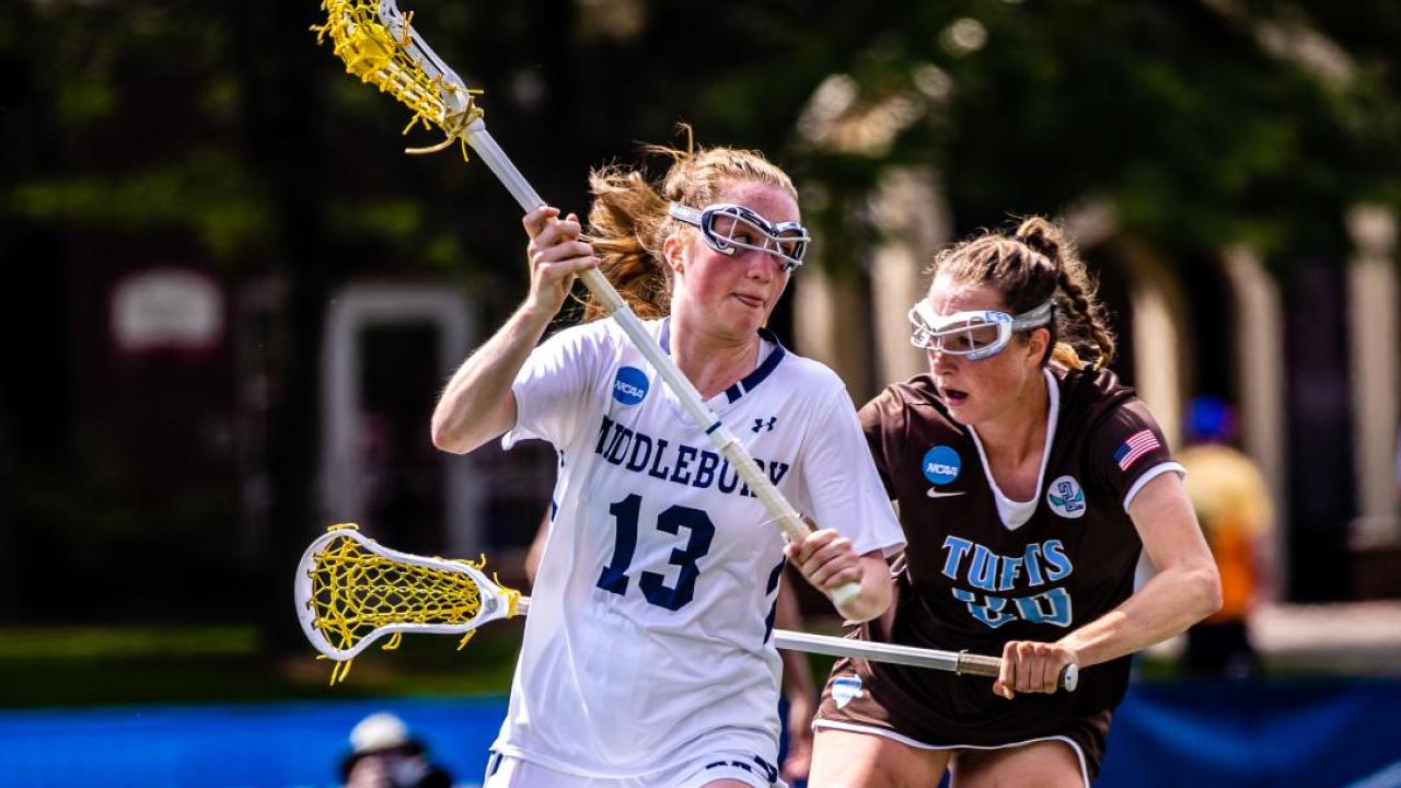 Maggie Coughlin had 18 goals and 21 assists last season.