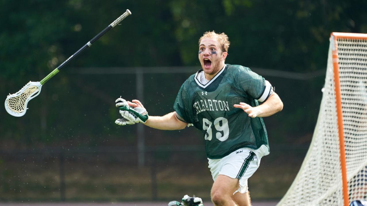 Delbarton's Nick Faccone was key in lifting his team to the  New Jersey Non-Public A championship.