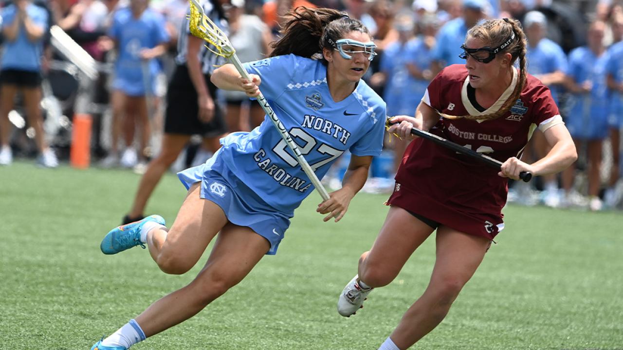 Olivia Dirks and North Carolina won the national championship in 2022.