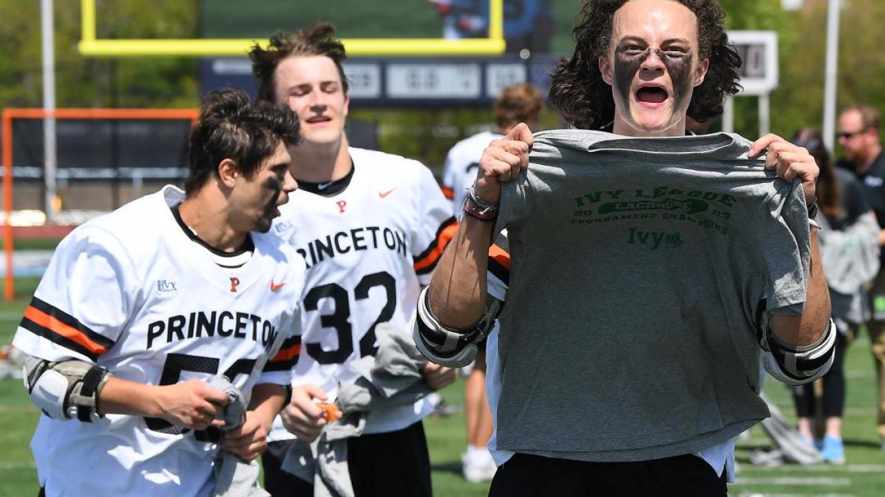 Princeton celebrates Ivy title
