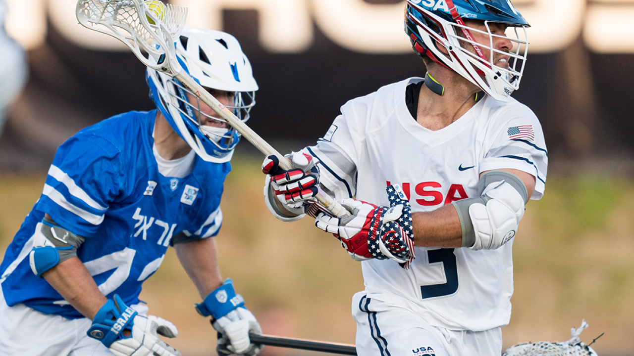 Three-time U.S. team attackman Rob Pannell's 68 career points are the most in U.S. men's national team history.