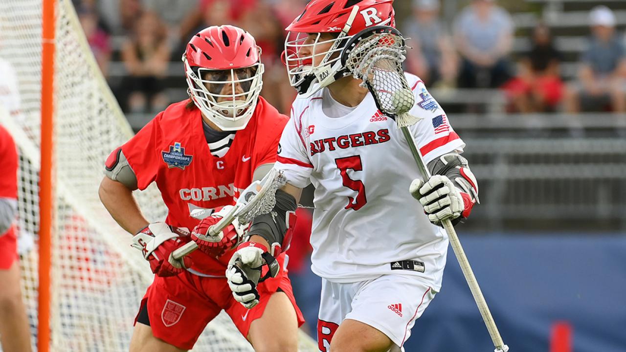 Ross Scott produced 50 goals and 25 assists for Rutgers in 2022.