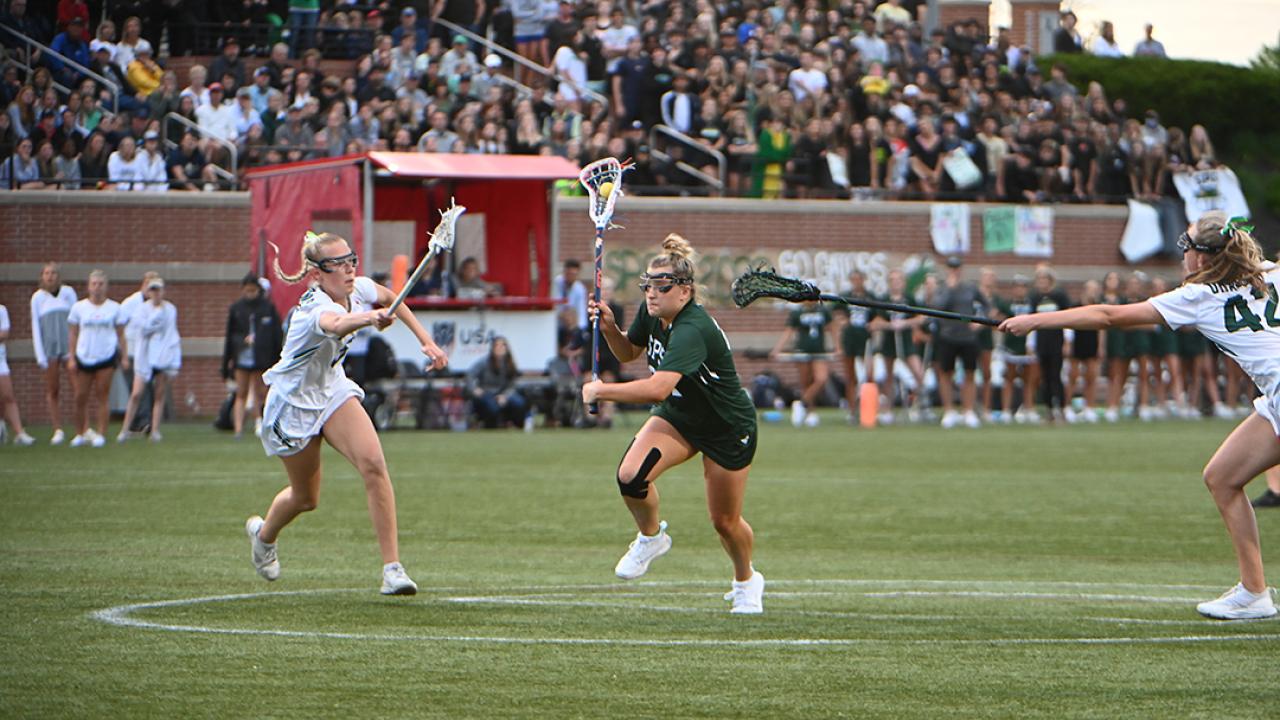 St. Paul's School for Girls won the IAAM championship at USA Lacrosse last year. They'll be back for a showdown with Darien this year and the IAAM championship returns to Tierney Field.