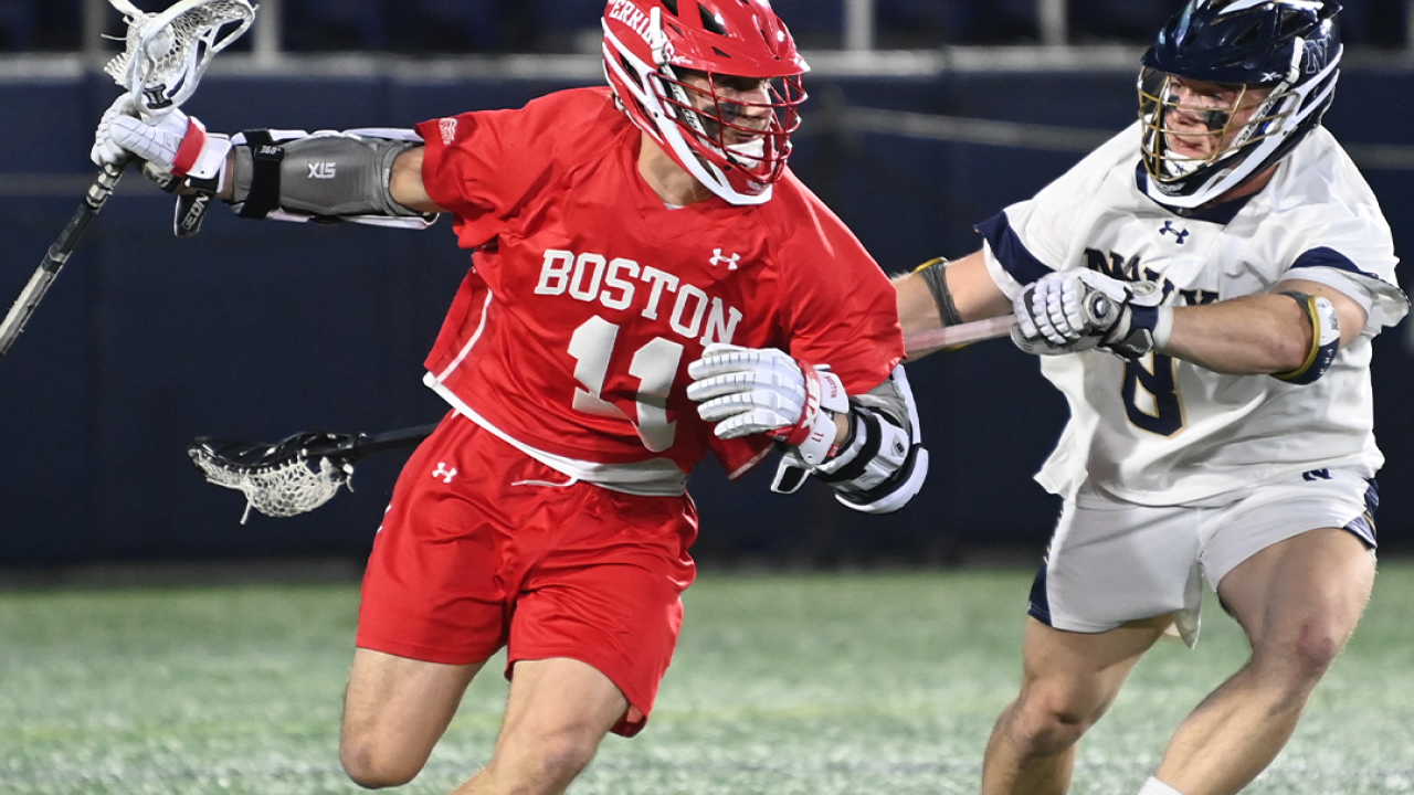 Vince D’Alto needs 28 goals to become the Terriers’ career goals leader.