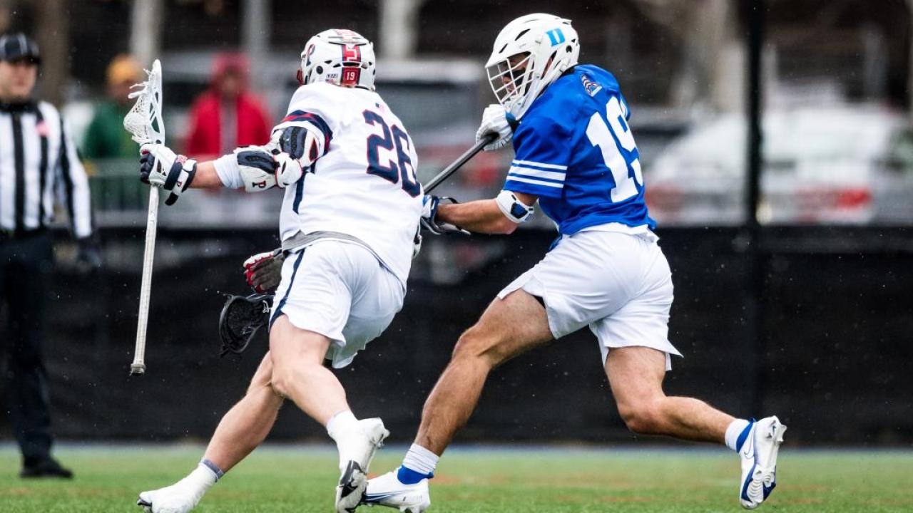 Wilson Stephenson had six ground balls and four caused turnovers in a 14-12 win over Penn.