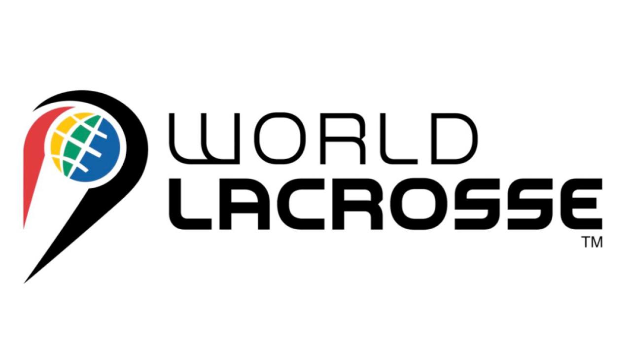 The World Lacrosse logo.