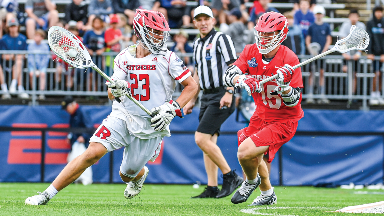 the unforgettable image of Rutgers goalie Colin Kirst and Cornell attackman CJ Kirst laughing  as CJ chases his older brother around the goal during the 2022 NCAA semifinals in East Hartford, Conn. 