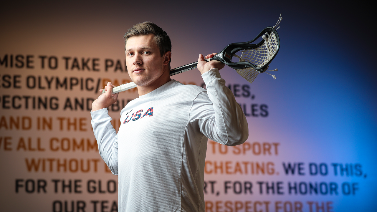 Danny Logan at the U.S. Olympic & Paralympic Training Center