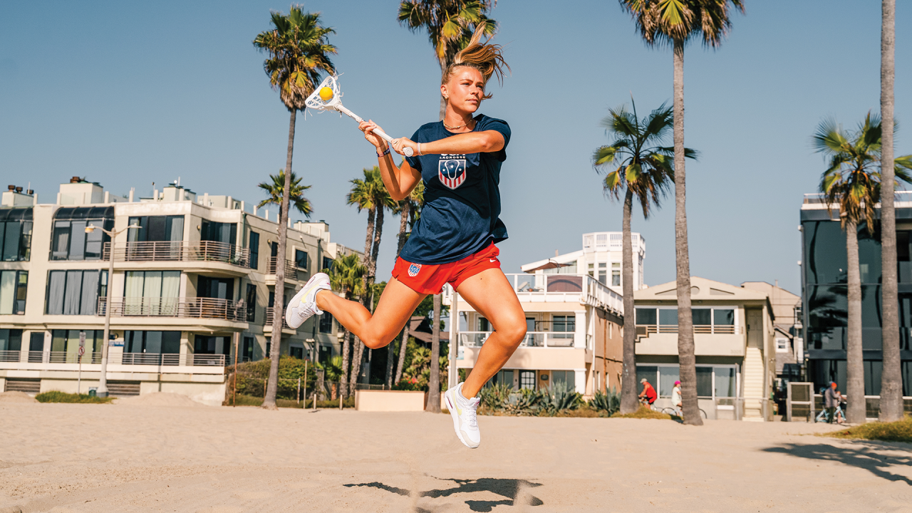 Dempsey Arsenault at Venice Beach in Los Angeles