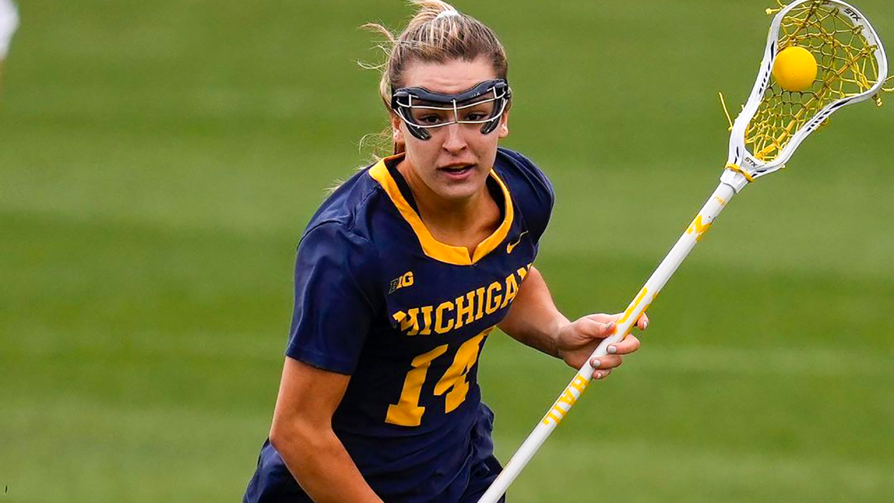 Michigan women's lacrosse player Jill Smith