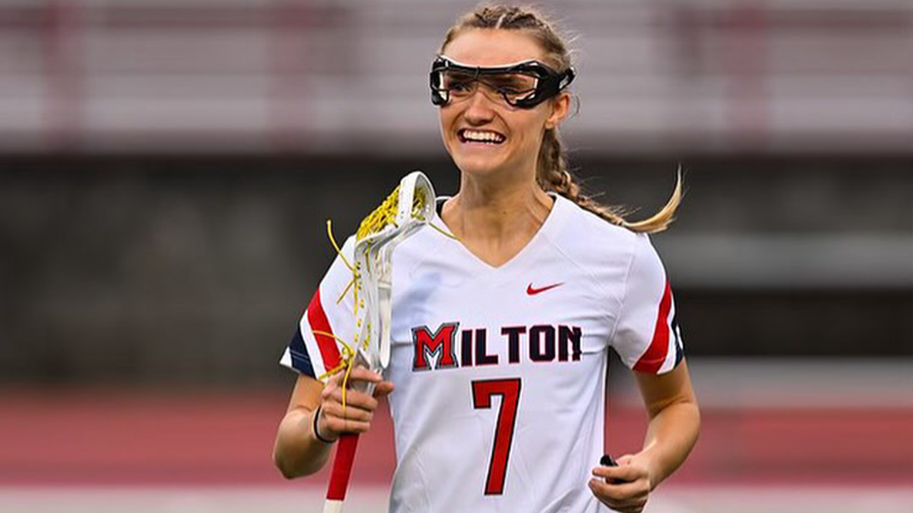 Milton girls' lacrosse.