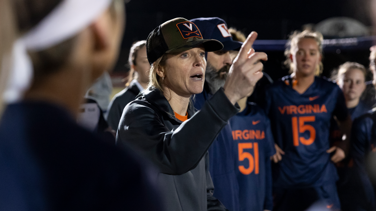 Virginia head coach Sonia LaMonica.