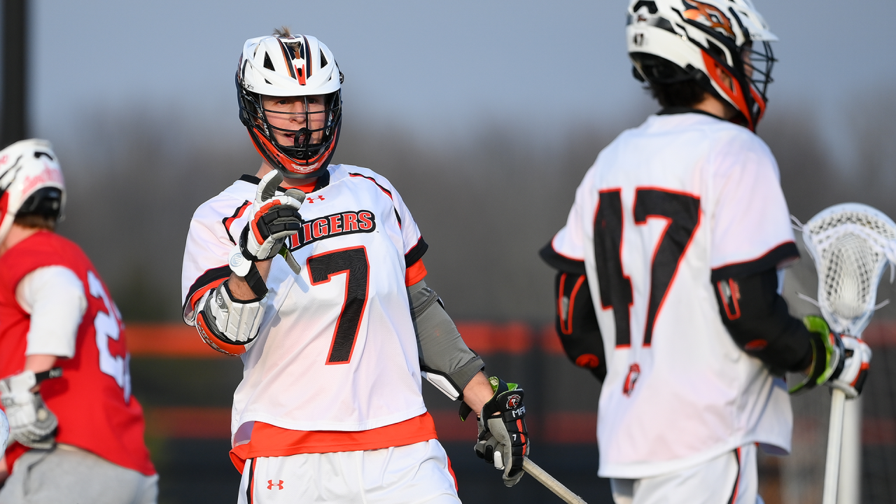 RIT men's lacrosse vs. Grove City.