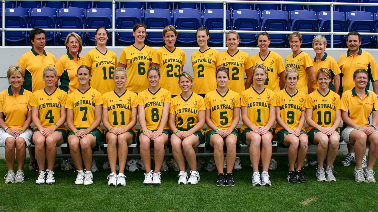 Australia's 2005 world championship women's lacrosse team