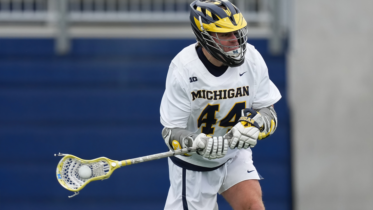 Michigan's Justin Tiernan.