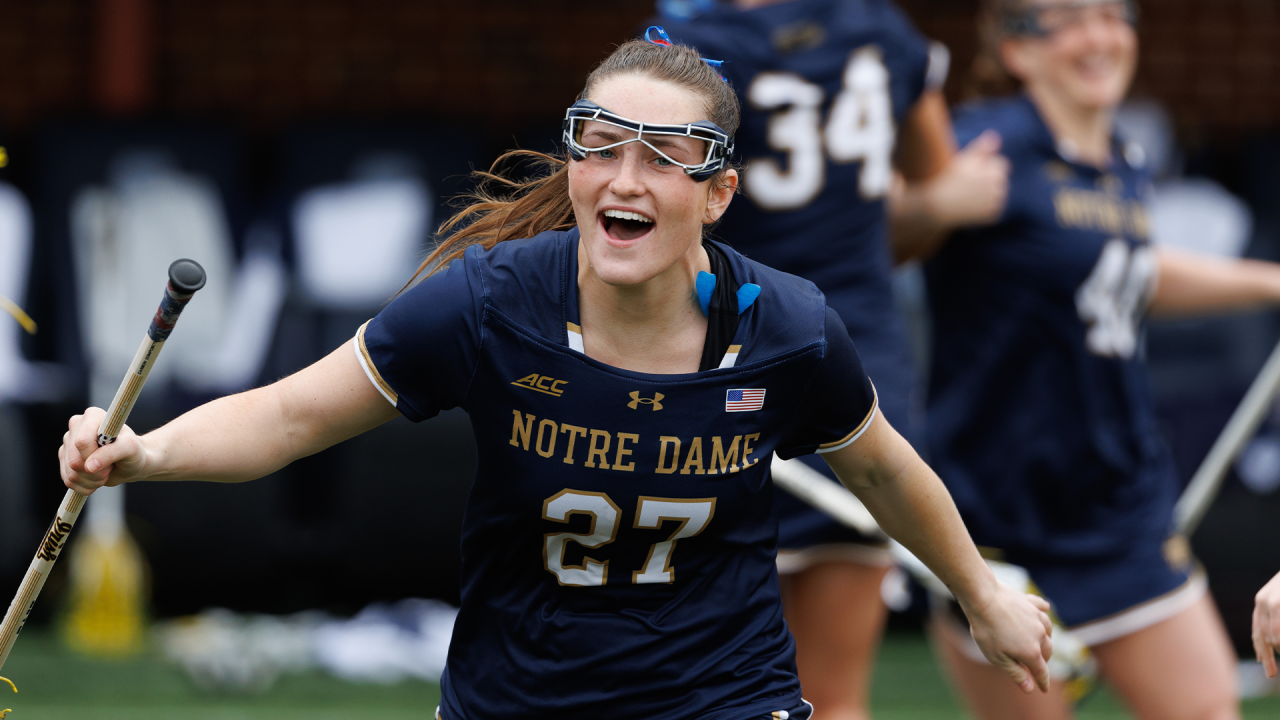 Notre Dame's Maeve Dwyer.