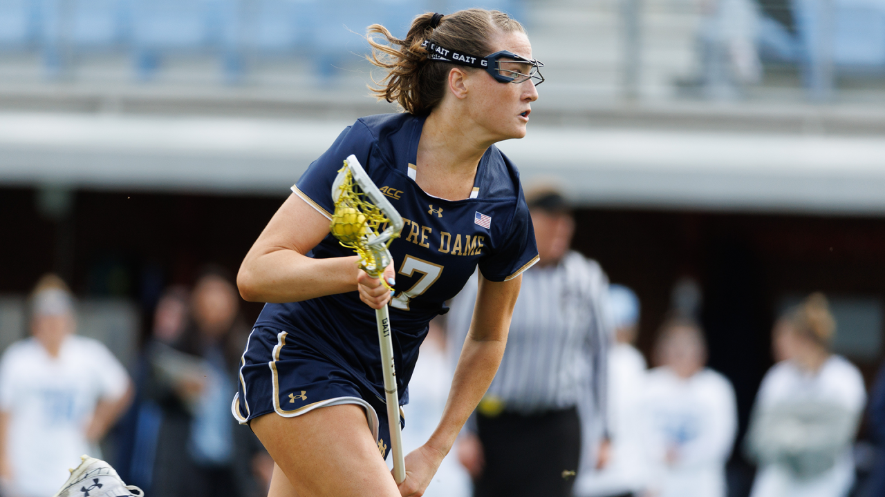 Notre Dame's Mary Kelly Doherty.