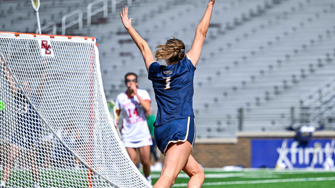Notre Dame's Mary Kelly Doherty.