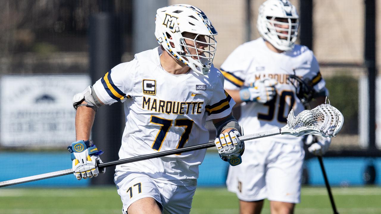 Image of Marquette men's lacrosse player Mason Woodward