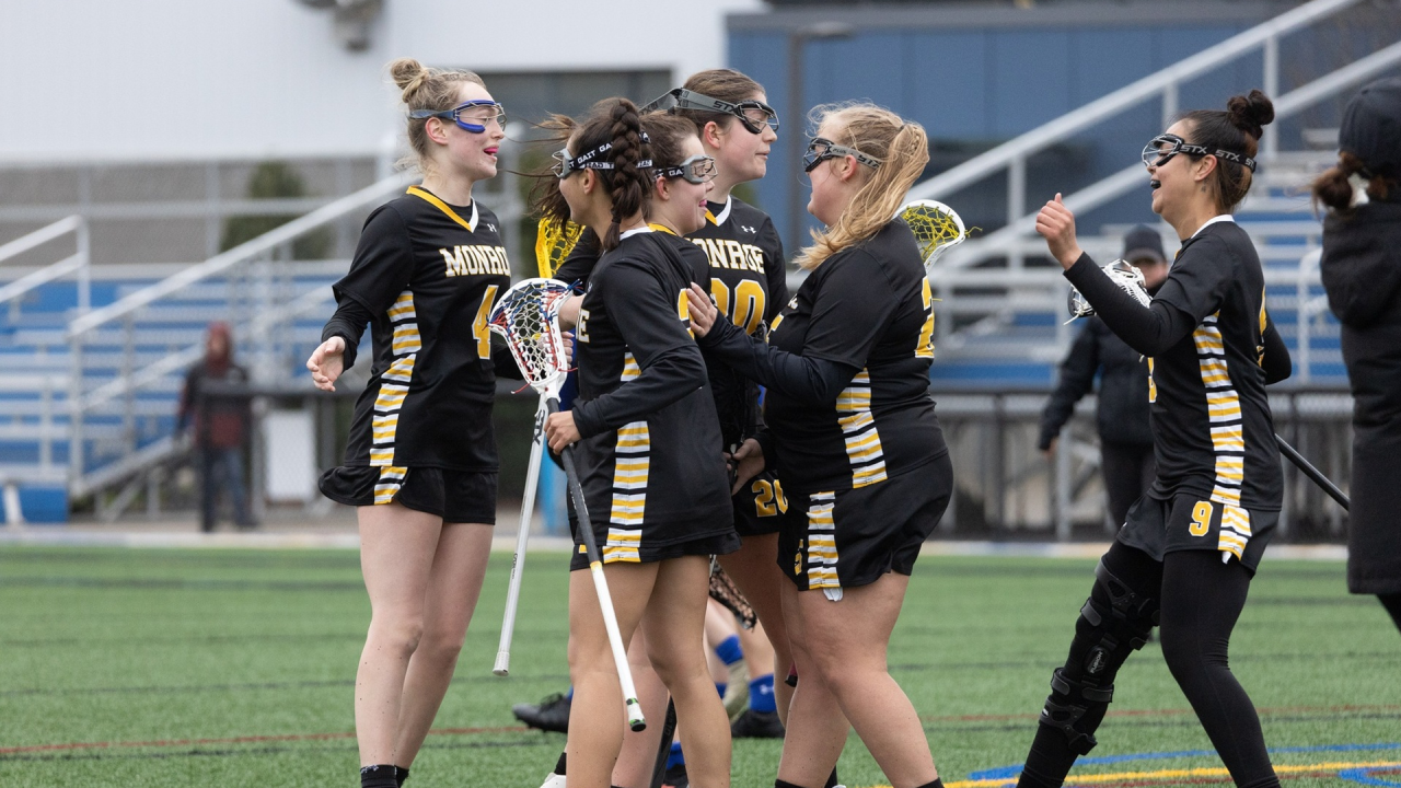 Monroe CC women's lacrosse.