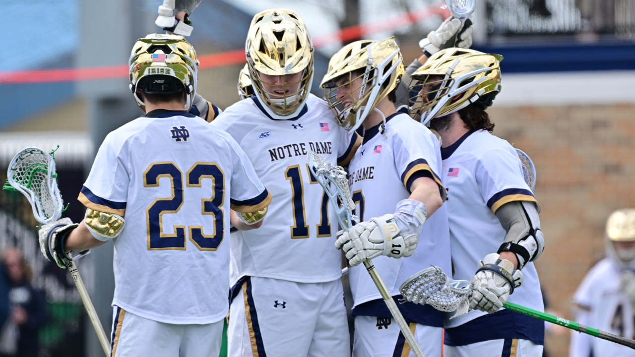 Notre Dame men's lacrosse.