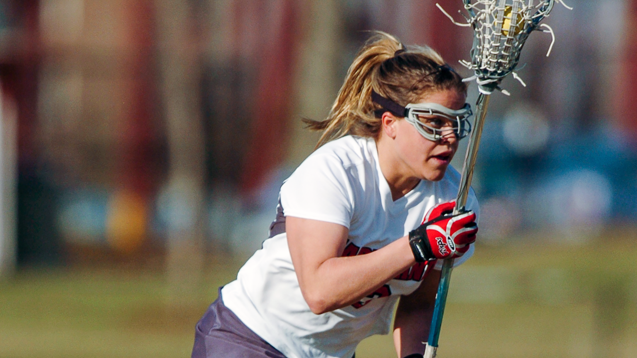 Acacia Walker-Weinstein during her playing days at Maryland