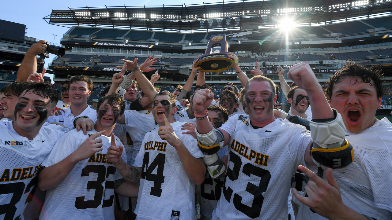 Adelphi men's lacrosse captured its first national title since 2001.