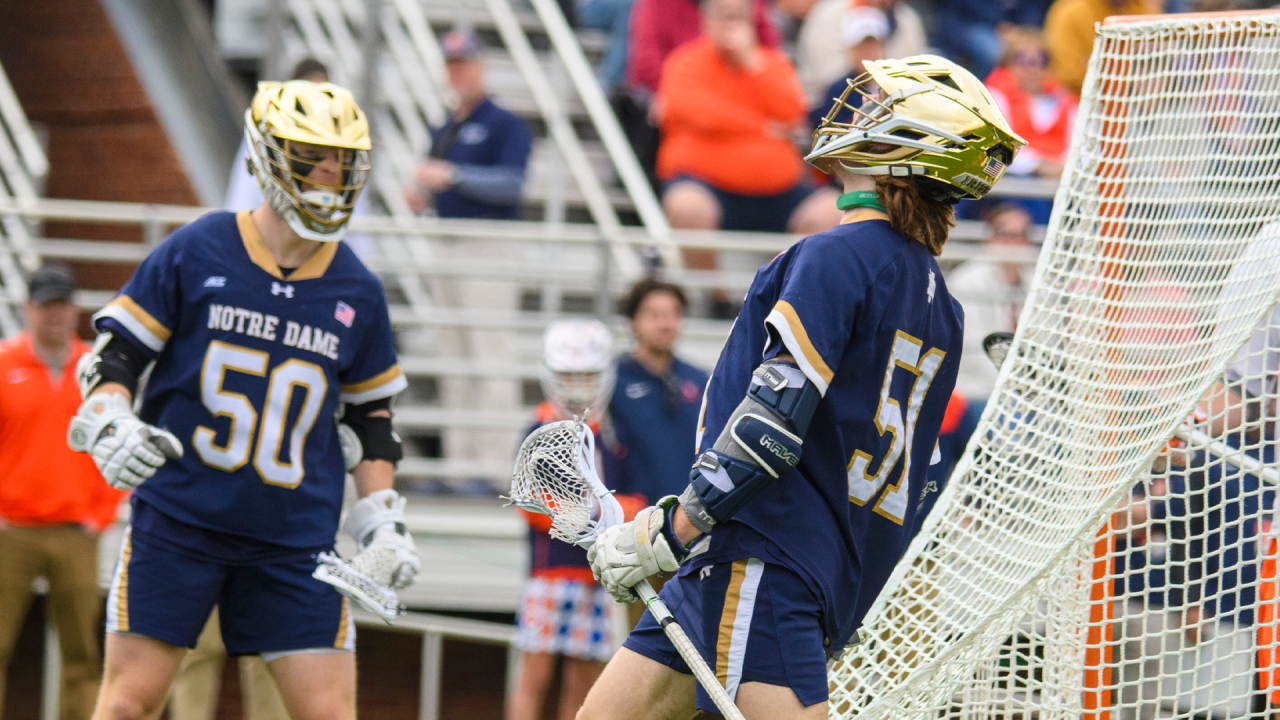 Chris Kavanagh and Pat Kavanagh have lifted Notre Dame to history the past two seasons.