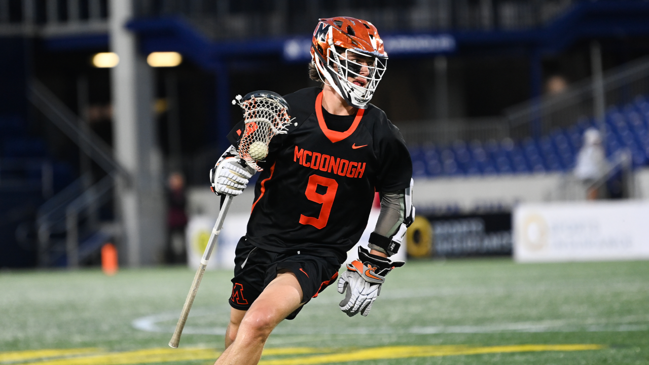 Brendan Millon led McDonogh (Md.) to a third straight MIAA championship.