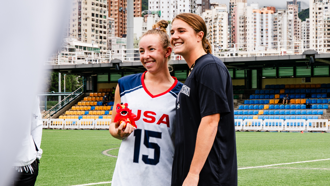 Emma Muchnick (left) and Izzy Scane.