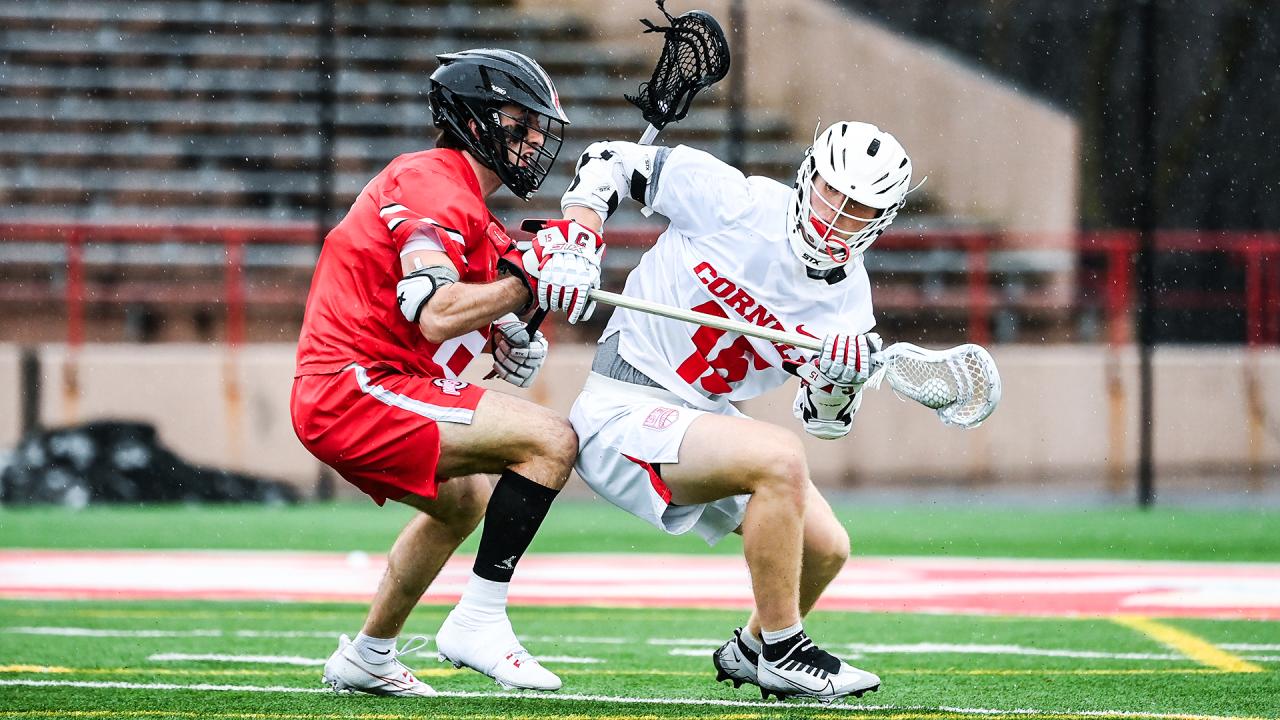 Cornell's CJ Kirst in action against Ohio State