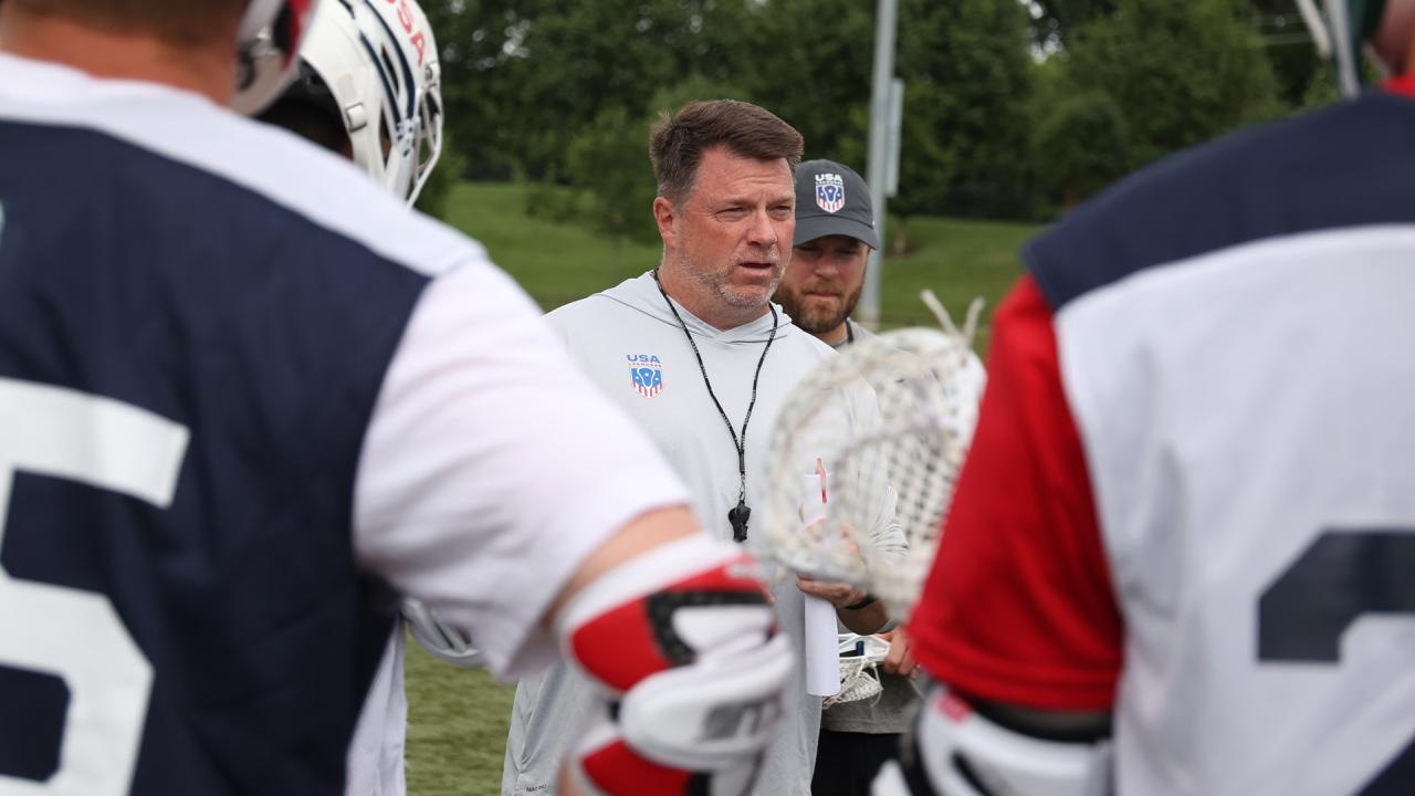 U.S. Men's Sixes coach Andy Shay