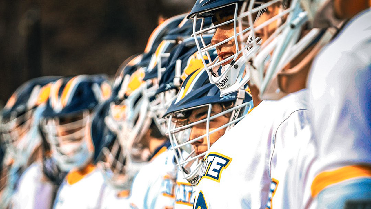 Choate (Conn.) boys' lacrosse team sideline