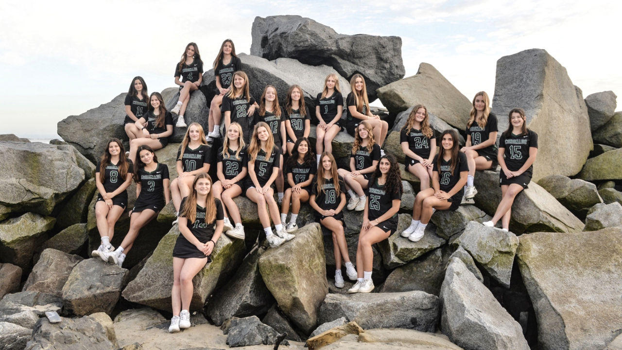 Coronado (Calif.) girls' lacrosse team photo