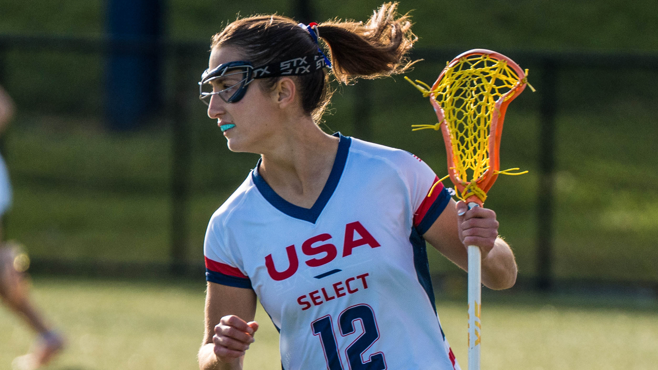 Sienna Chirieleison pictured during the Brogden Cup playing for the U.S. U19 Youth National Team