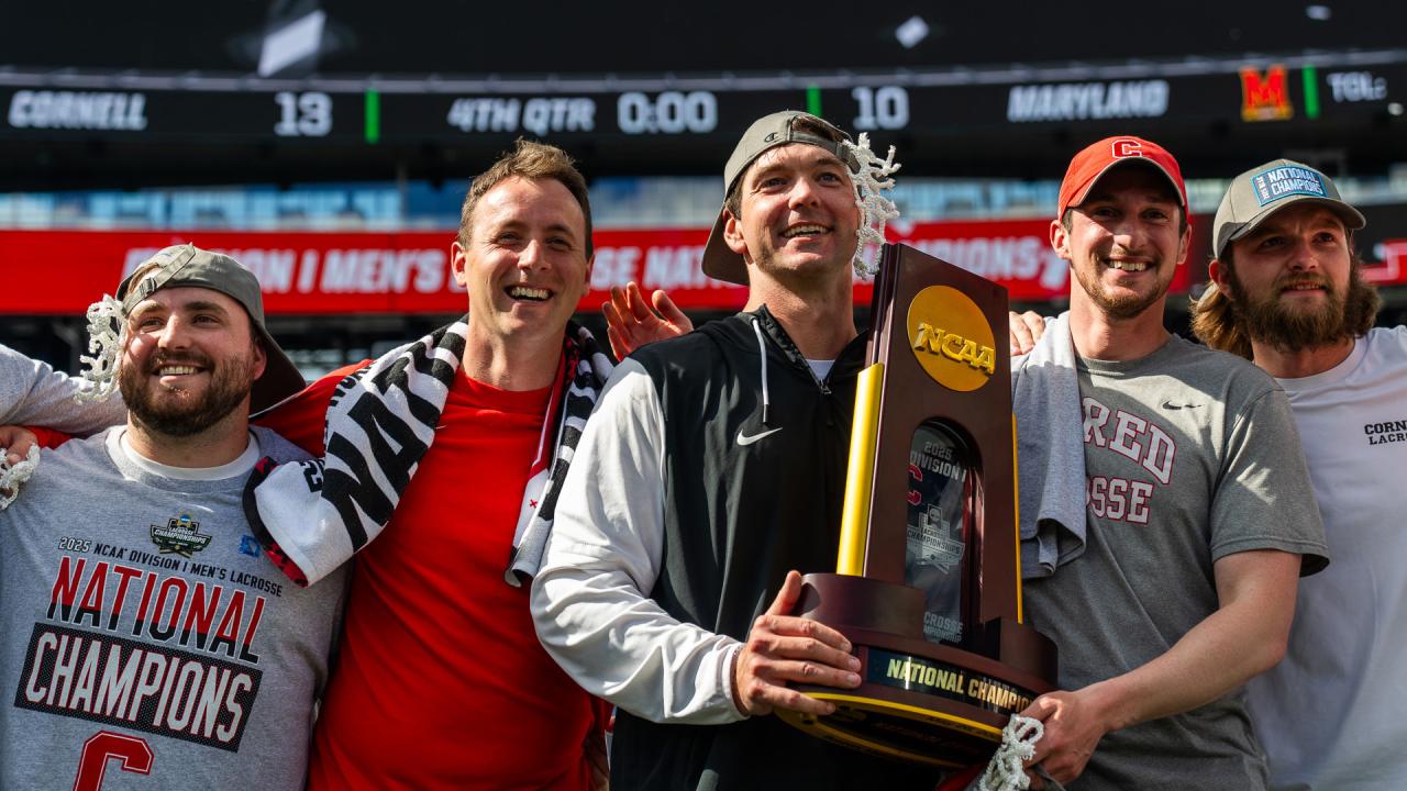 Cornell's coaching staff