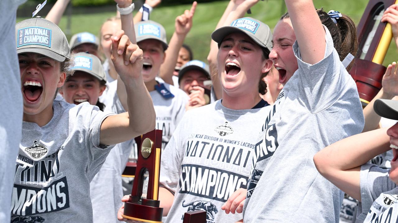 Middlebury championship celebration