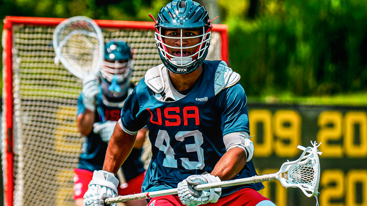 Michael Marshall at U.S. Men's U20 National Team training camp in Towson, Md.