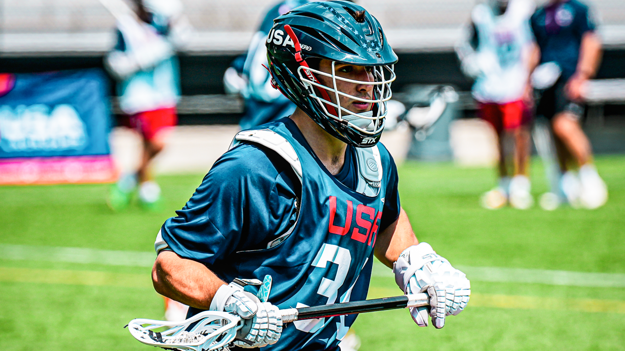 Thomas Gravino at U.S. Men's U20 National Team training camp in Towson, Md.